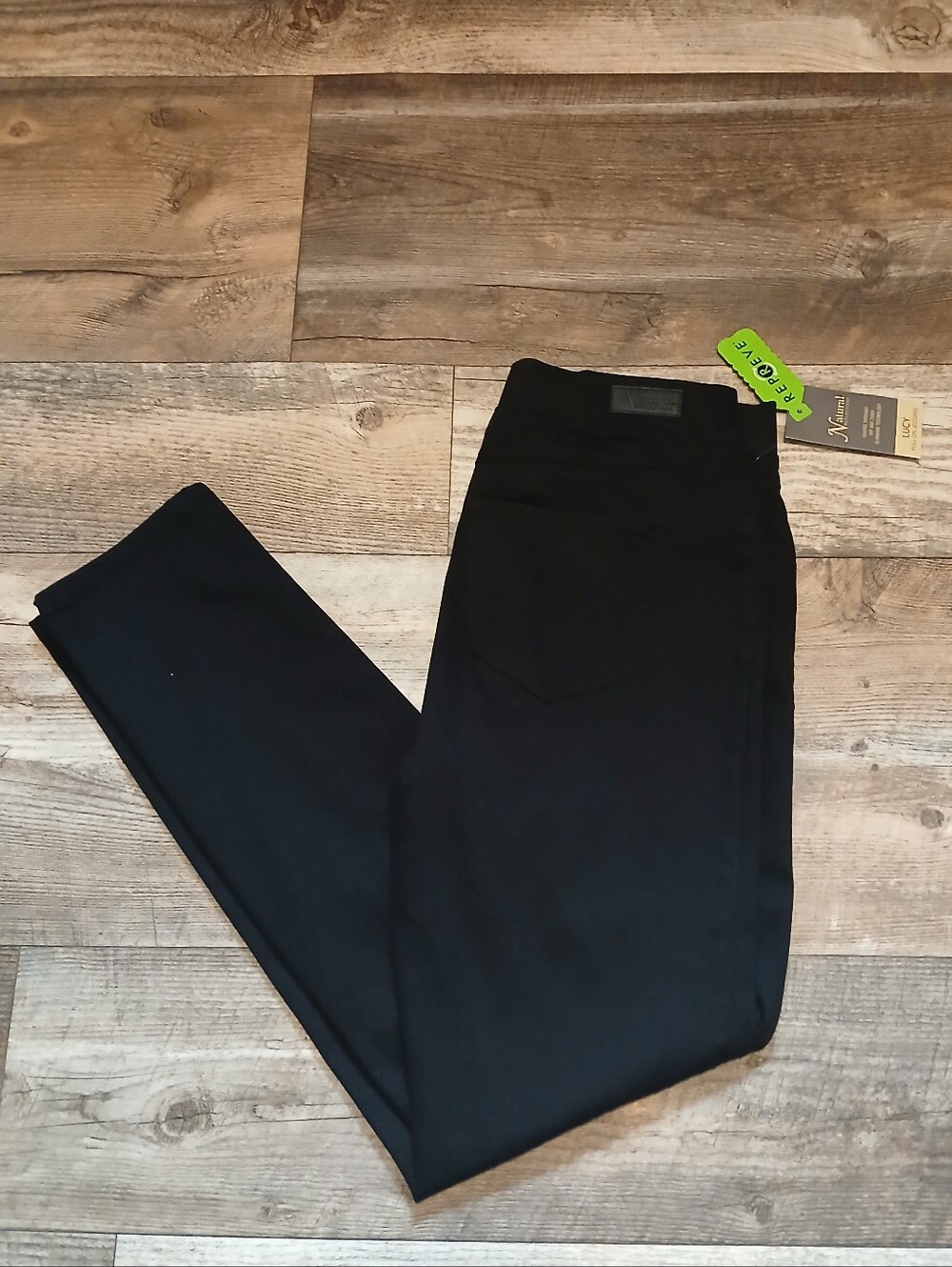 Natural Reflections Black Lucy Pull-on Jeggings